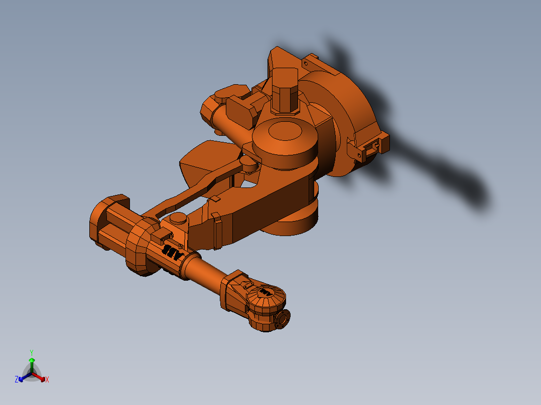 ABB  IRB 4400正等轴测图