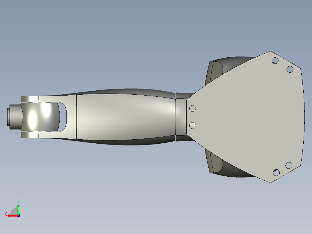 kuka industrial robot后视图