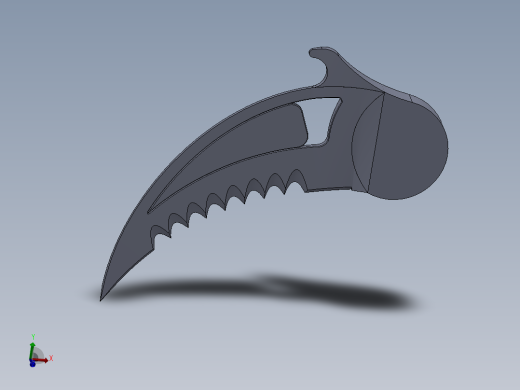 特殊弯刀复制品