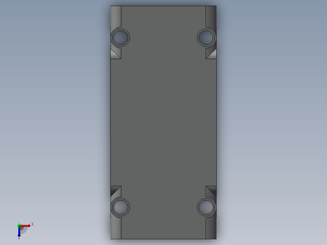 乐高灰色面板俯视图