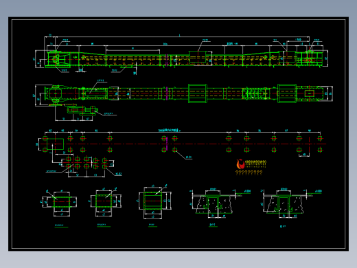 MSR刮板输送机标准图纸