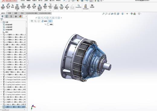 Q015-CS20机型机器人关节谐波传动装置设计【三维SolidWorks】缩略图