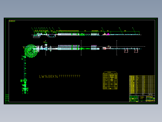 LW07-810（1400x14冷弯钢板桩设备）
