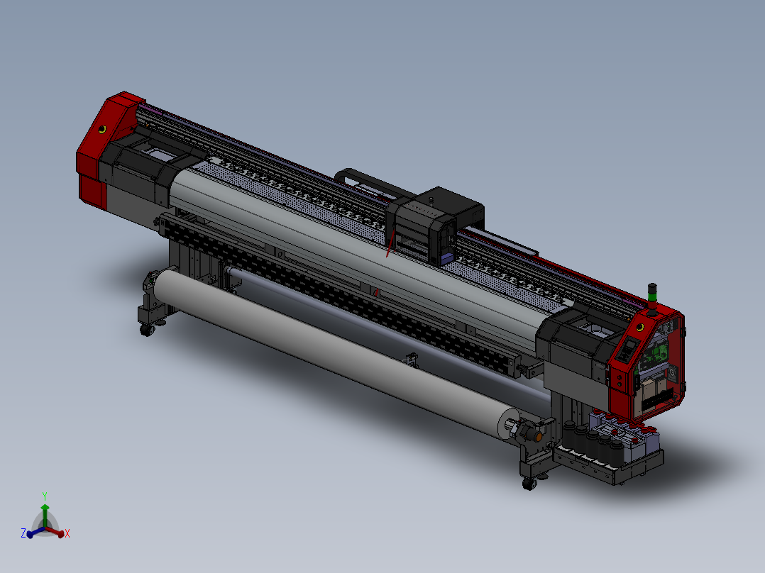 ZY13039 数码喷绘打印机-可打印3米3幅宽