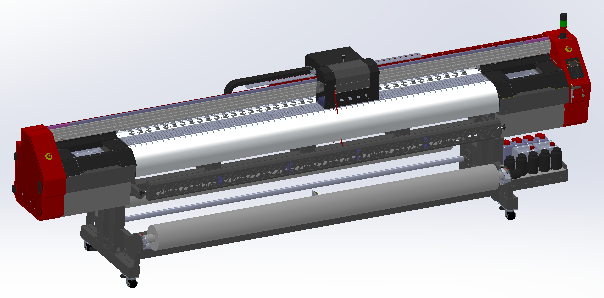 ZY13039 数码喷绘打印机-可打印3米3幅宽