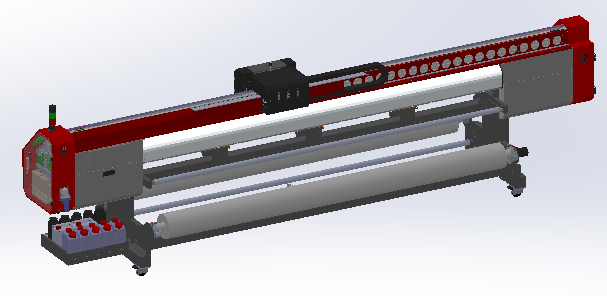 ZY13039 数码喷绘打印机-可打印3米3幅宽