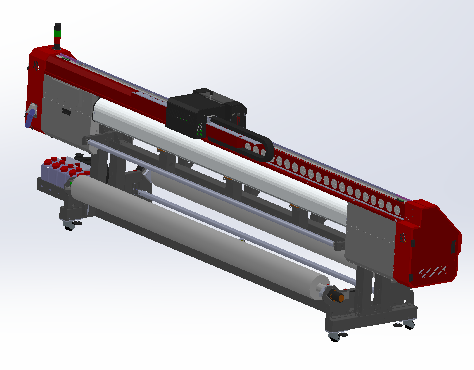 ZY13039 数码喷绘打印机-可打印3米3幅宽