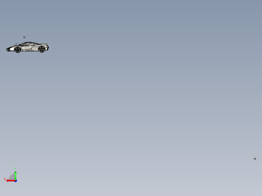 法拉利Solidworks实体模型后视缩略图