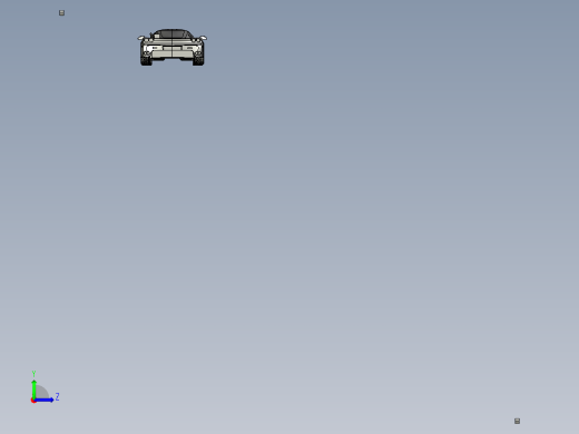 法拉利Solidworks实体模型左视缩略图