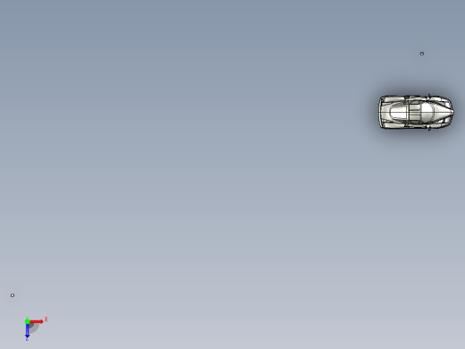 法拉利Solidworks实体模型俯视缩略图