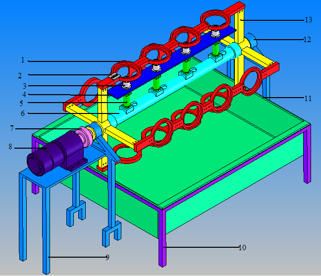 扎啤桶清洗设备设计【全套CAD及三维图===145306===600