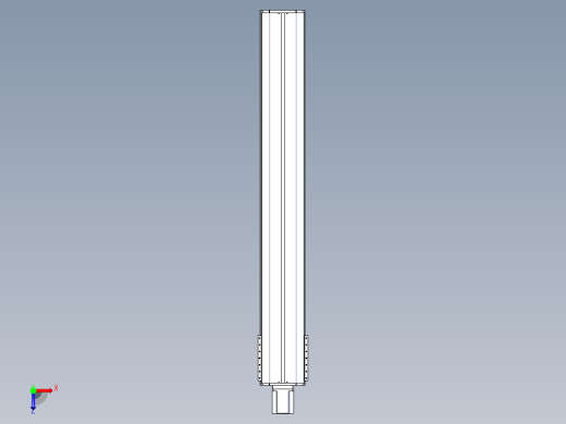 东锦丝杆传动-直线滑台模组DH270-C-L10-S1850-BC-T1000W-C3俯视缩略图