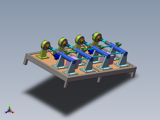 磁流体抛光机正等轴测缩略图