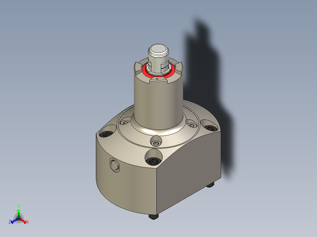 KOSMEKSFA2000-G0N-110-H70多系列多零件图纸模型多系列多零件图纸模型正等轴测图