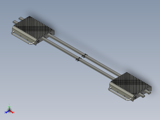 32t机器移动冰鞋套装正等轴测缩略图