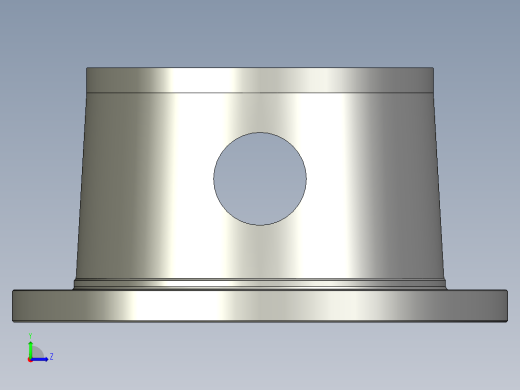 PK400铝合金钟形罩泵套钟罩左视缩略图