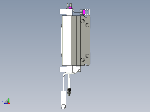 威洛博VL系列3d模型模组2VL14S1Y-S1400右视缩略图