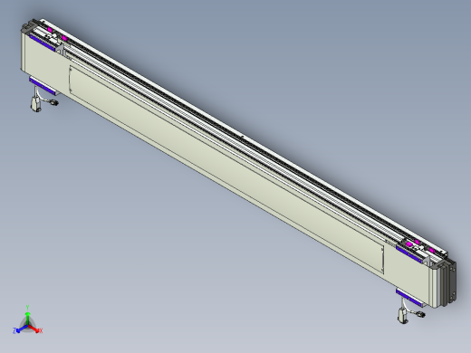 威洛博VL系列3d模型模组2VL14S1Y-S1400正等轴测缩略图