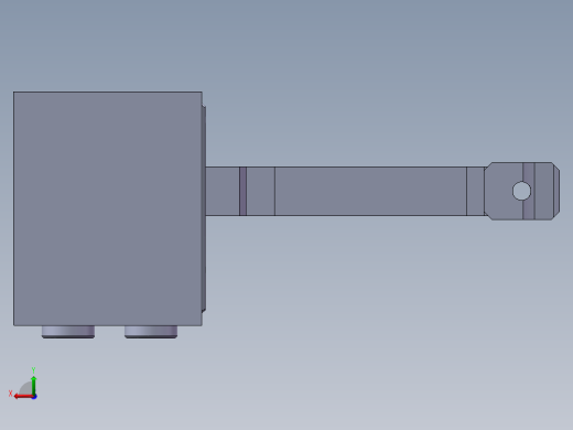 汽车桥壳零件液压镗铣一体夹具设计【含三维图】后视缩略图