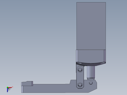 汽车桥壳零件液压镗铣一体夹具设计【含三维图】俯视缩略图