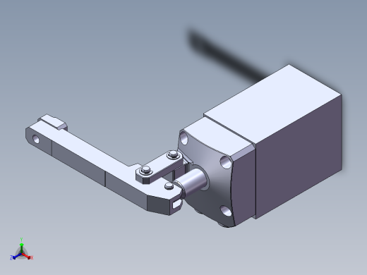 汽车桥壳零件液压镗铣一体夹具设计【含三维图】正等轴测缩略图