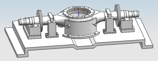 汽车桥壳零件液压镗铣一体夹具设计【含三维图】缩略图