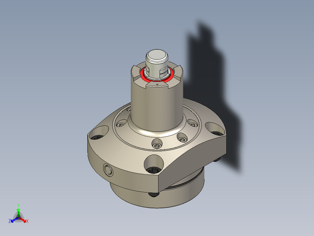 KOSMEKSFA3000-M2N-130-H55多系列多零件图纸模型多系列多零件图纸模型主视图
