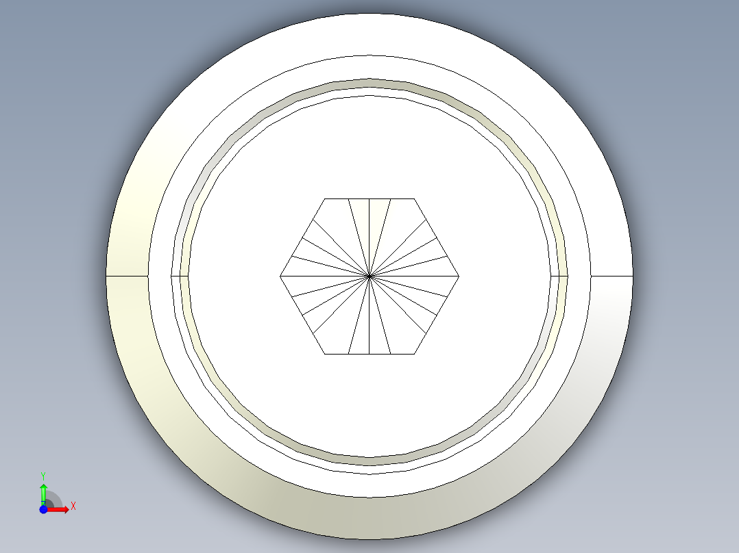 定位柱(輕荷重)(塑膠梢)2206-3D多系列多零件图纸模型前视图