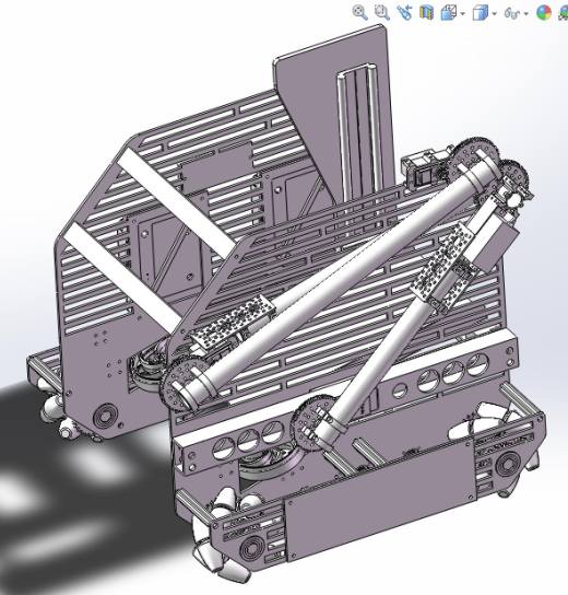 Atomic Gears 2018 Relic Recovery麦克纳姆轮车3D图纸 STP格式缩略图