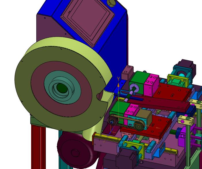 金刚笔自动修整的砂轮结构