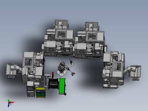 工作站 0钱江机器人+视觉控制柜