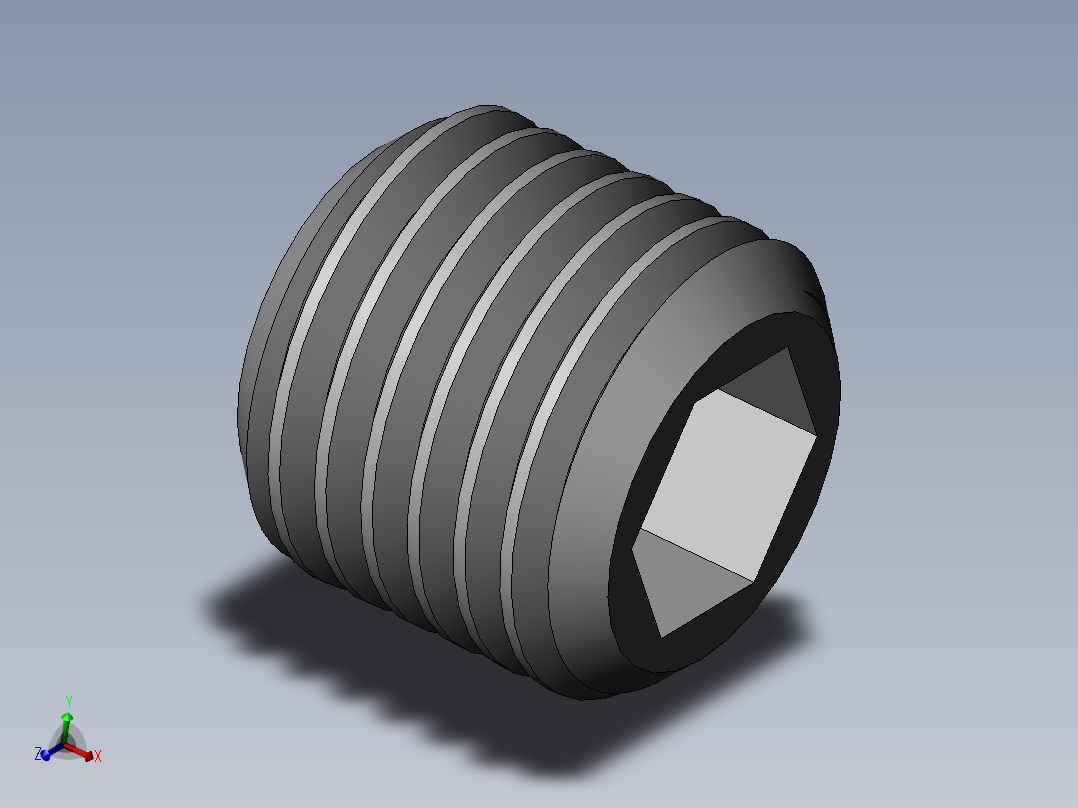 DIN 913-ISO 4026 固定螺钉-M22 L=20.SLDPRT