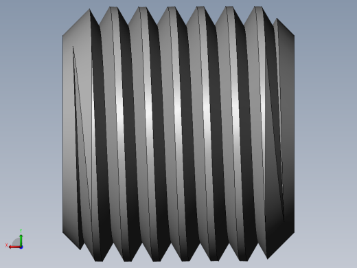DIN 913-ISO 4026 固定螺钉-M22 L=20.SLDPRT后视缩略图