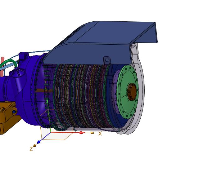 车载燃气涡轮引擎