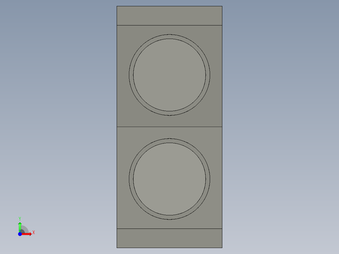 基恩士FU-40S_kc图纸模型前视图
