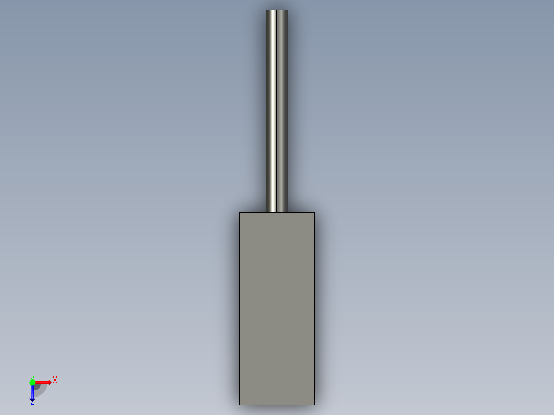 基恩士FU-40S_kc图纸模型俯视图