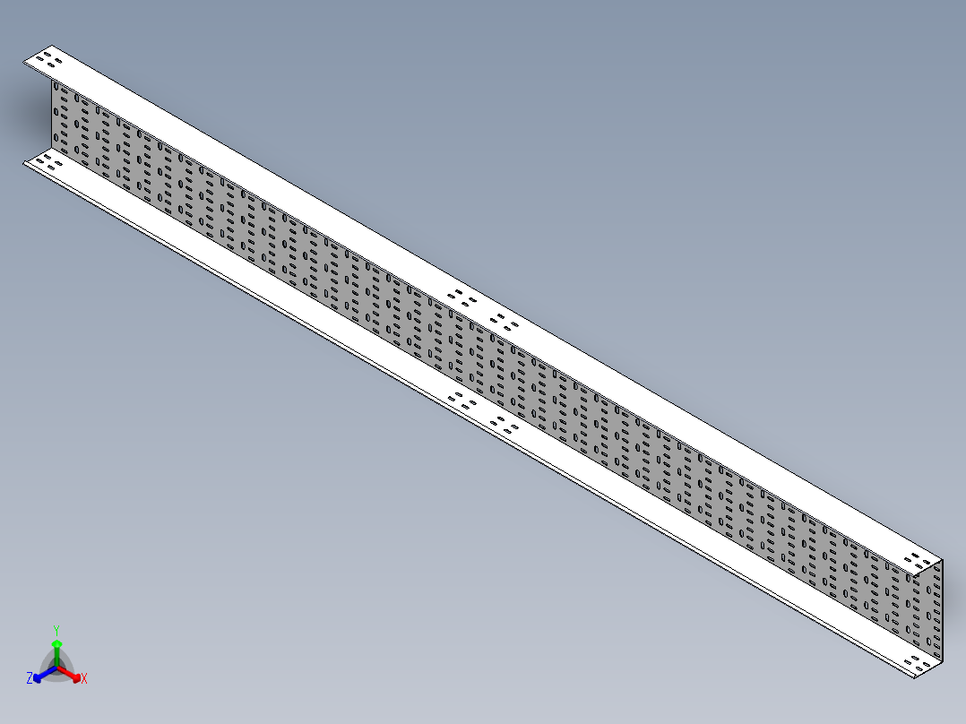 桥、桥架(11)正等轴测图