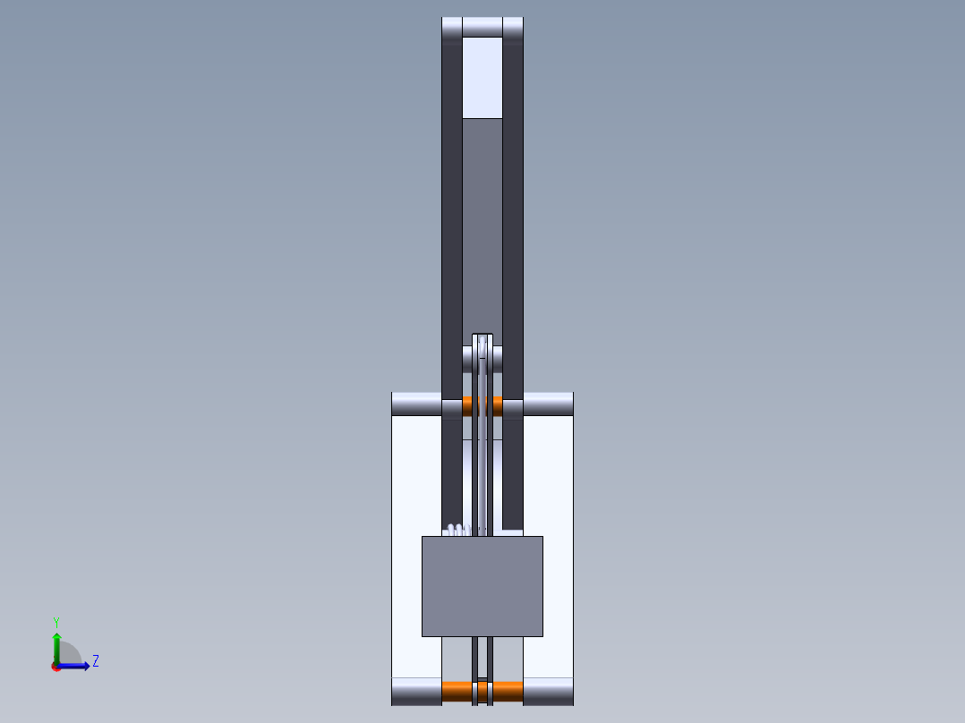 鹤式起重机2左视图