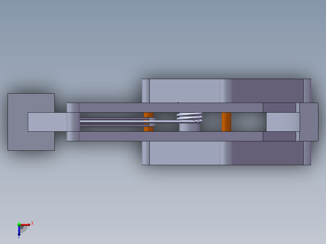 鹤式起重机2俯视图