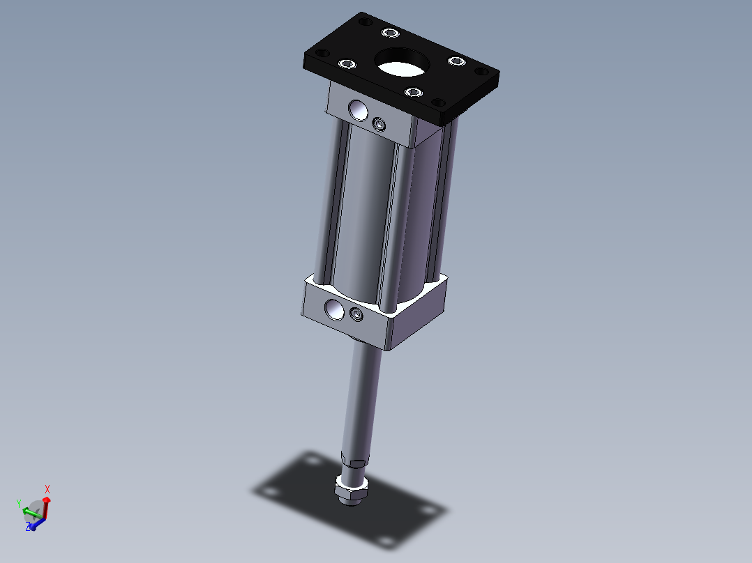 气缸SU63x100FB主视图