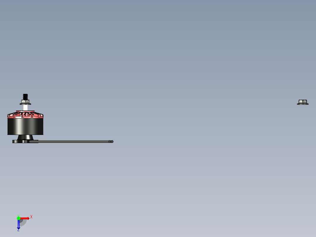 3115 Brotherhobby复仇者V4无刷电机俯视图