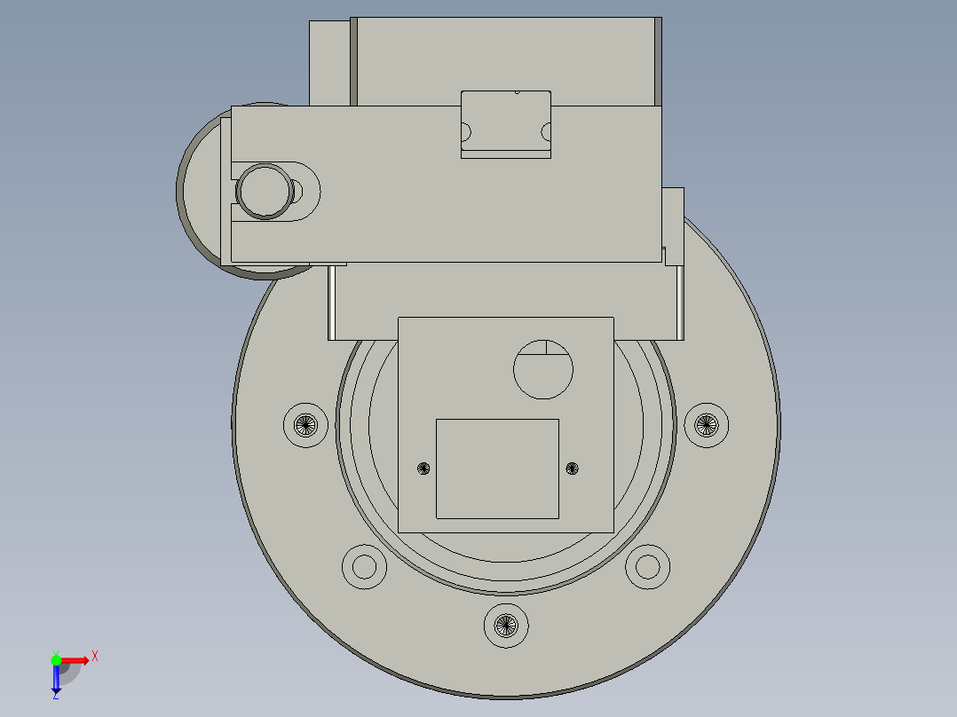 TTK2V10-08-00相机组件俯视图