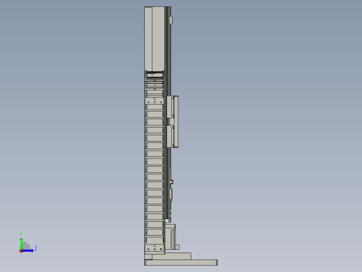 丝杆模组左视缩略图