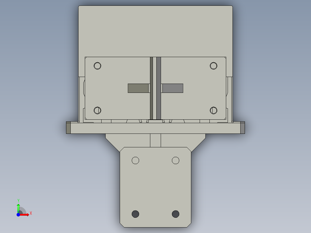 挡料机构36A前视图
