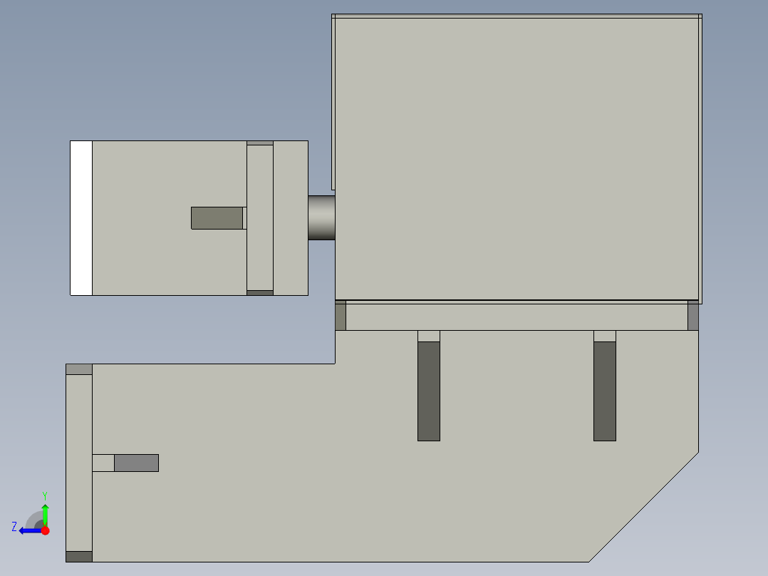 挡料机构36A右视图