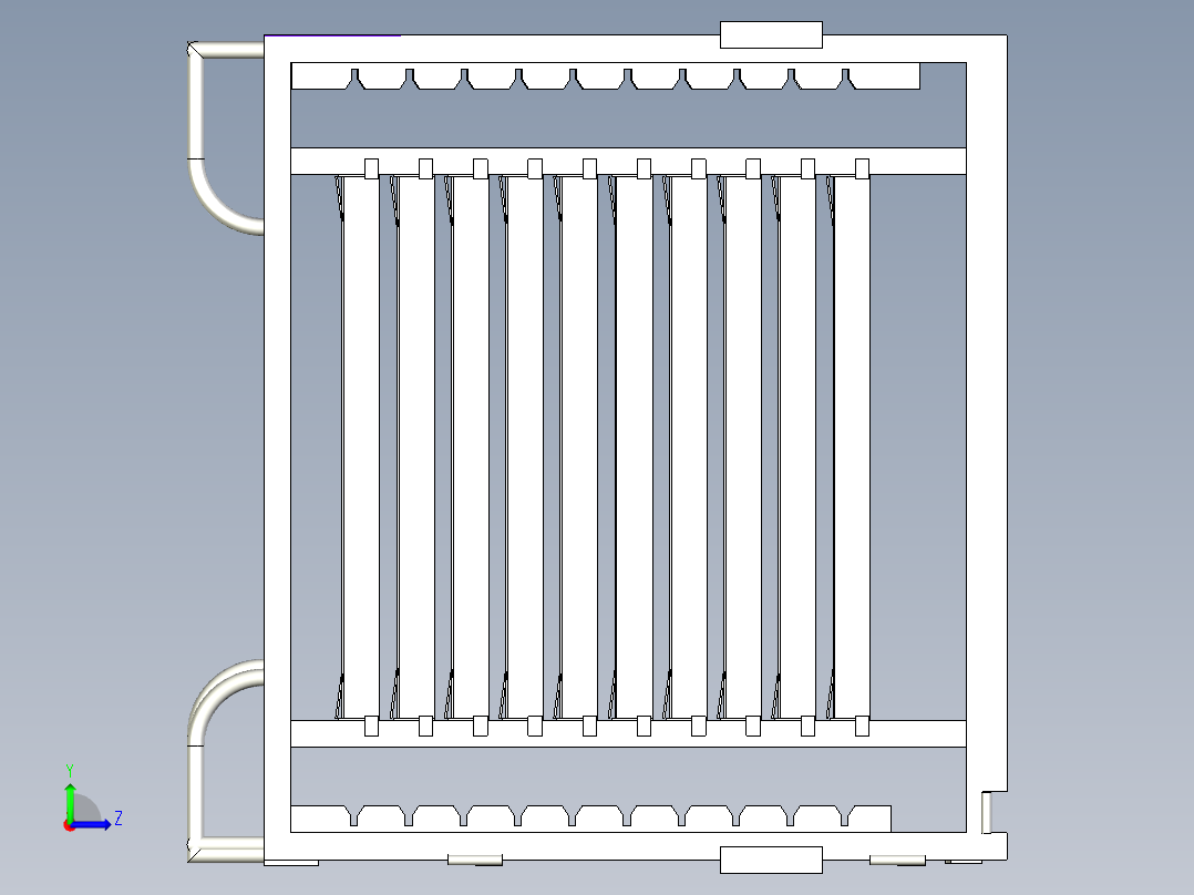 C301天窗器具左视图