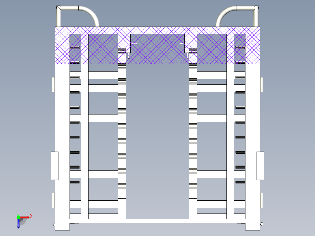 C301天窗器具俯视图
