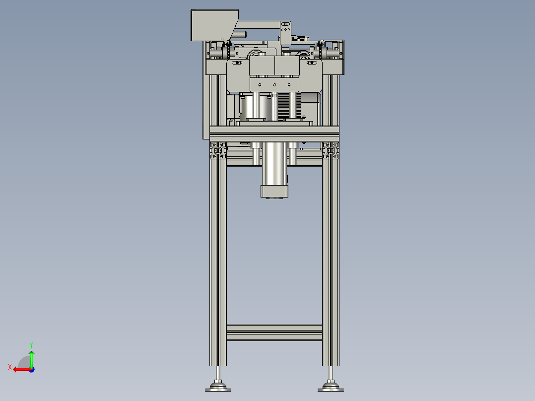 金维特链条线装配-4500-G1后视图