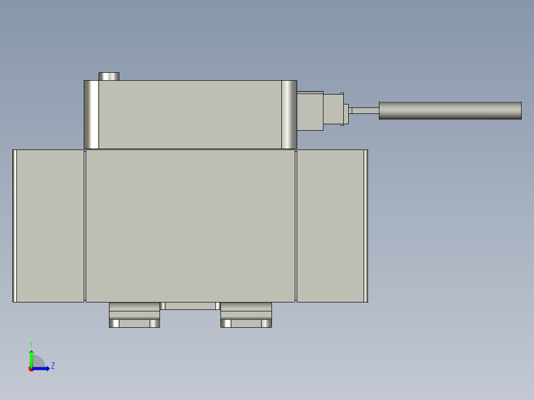 流量计PFMB7102-04-C-MRASMC1左视图