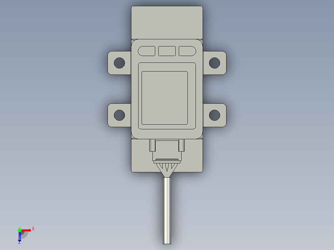 流量计PFMB7102-04-C-MRASMC1俯视图
